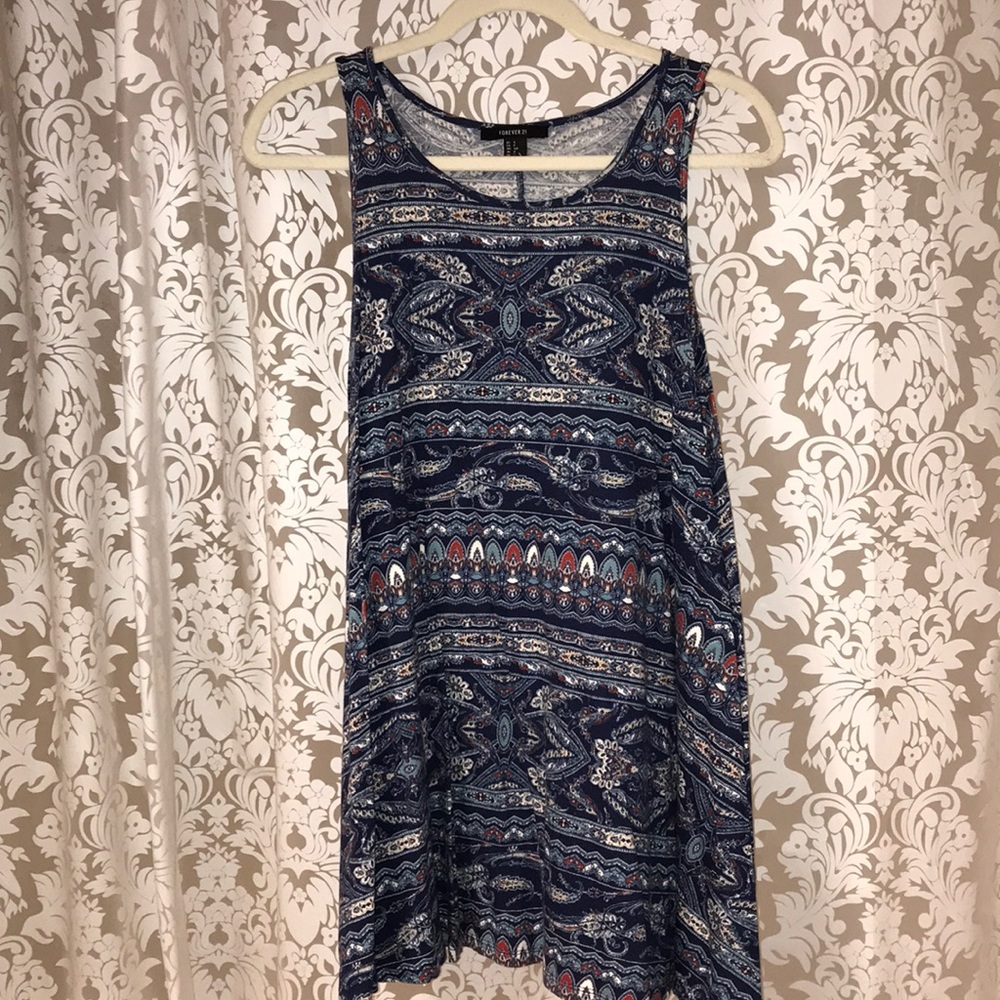 Pattered dress!